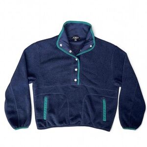 Warm-up fleece pullover